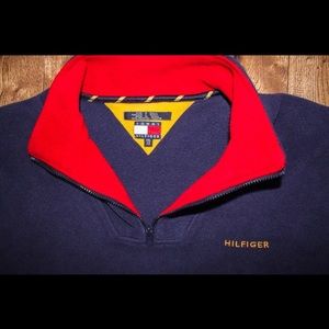Tommy Hilfiger fleece 3/4 zip up